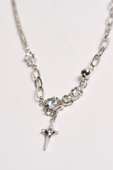 LAYERED CHARMS NECKLACE