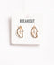 IRREGULAR DROP EARRINGS