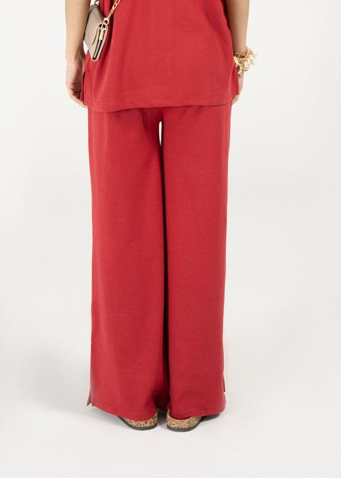 WIDE LEG TROUSERS