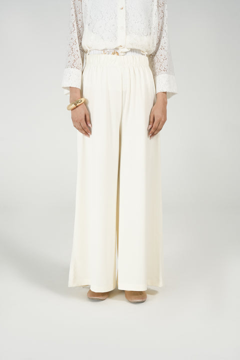 MEGA WIDE ELASTICATED TROUSERS