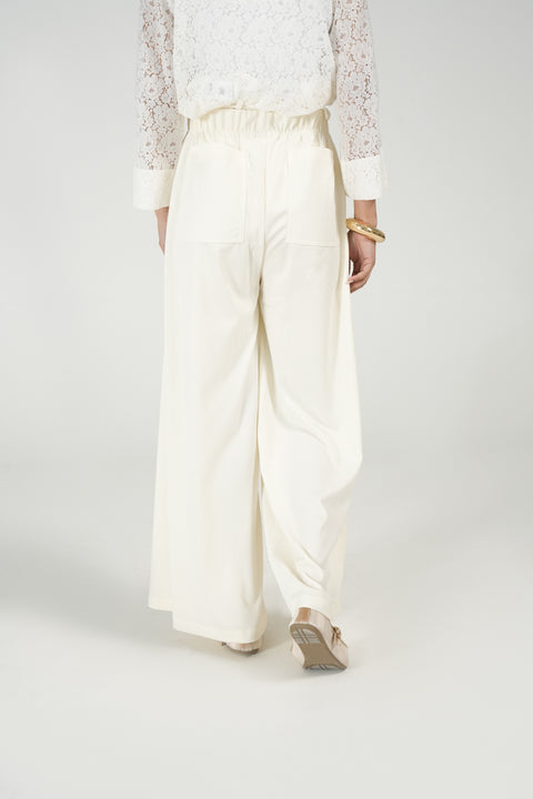MEGA WIDE ELASTICATED TROUSERS