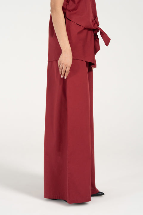 WIDE LEG TROUSERS