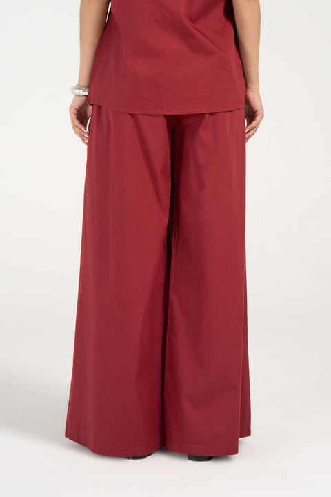 WIDE LEG TROUSERS