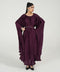 PLEATED DRESS WITH SLEEVE DETAIL