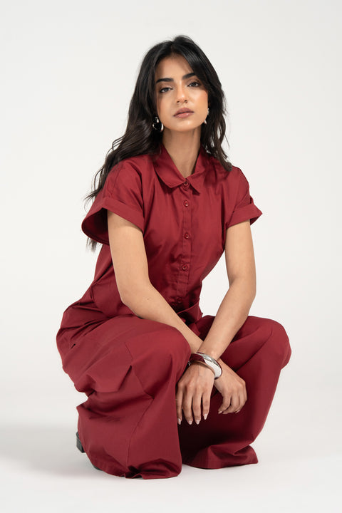 FRONT TIE BUTTON DOWN TOP