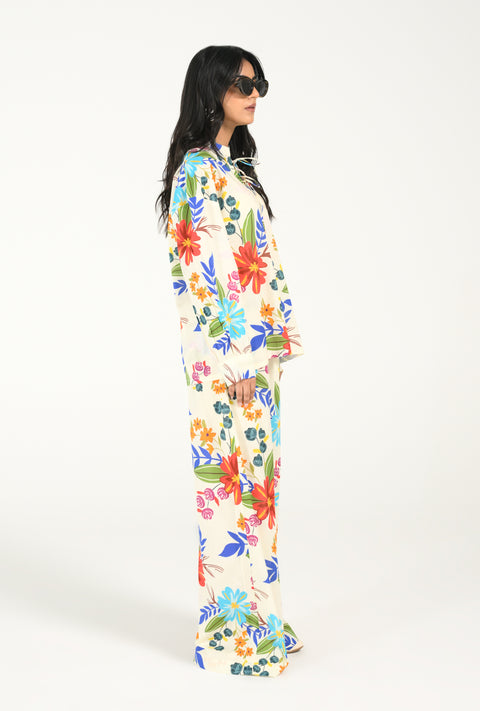 PRINTED FLORAL TOP