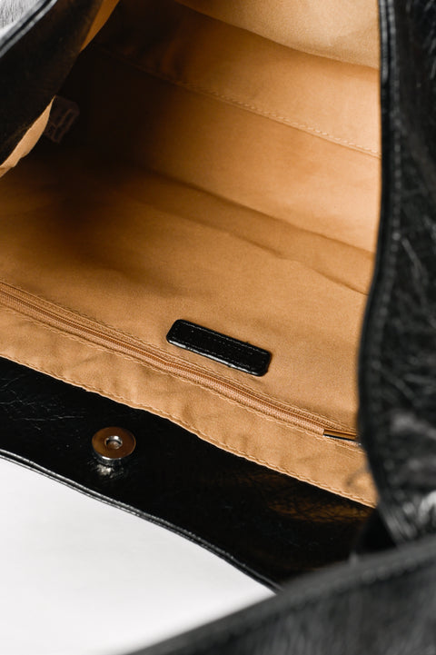TEXTURED HOBO TOTE BAG