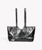 PATENT BUCKLED TOTE BAG