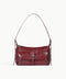 FRONT-BUCKLE SATCHEL BAG