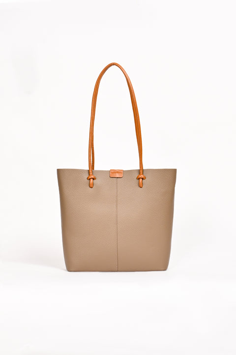 CONTRAST TOTE BAG