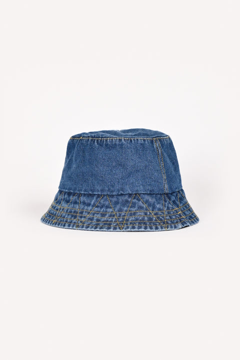 DENIM BUCKET CAP