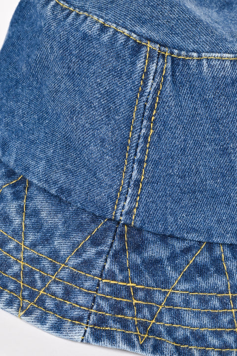 DENIM BUCKET CAP
