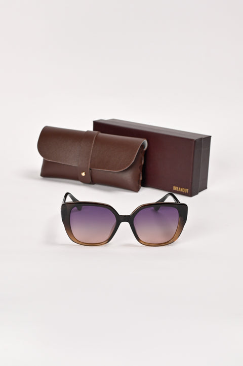 OMBRE CAT EYE SUNGLASSES
