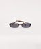 RIMLESS RECTANGULAR SUNGLASSES