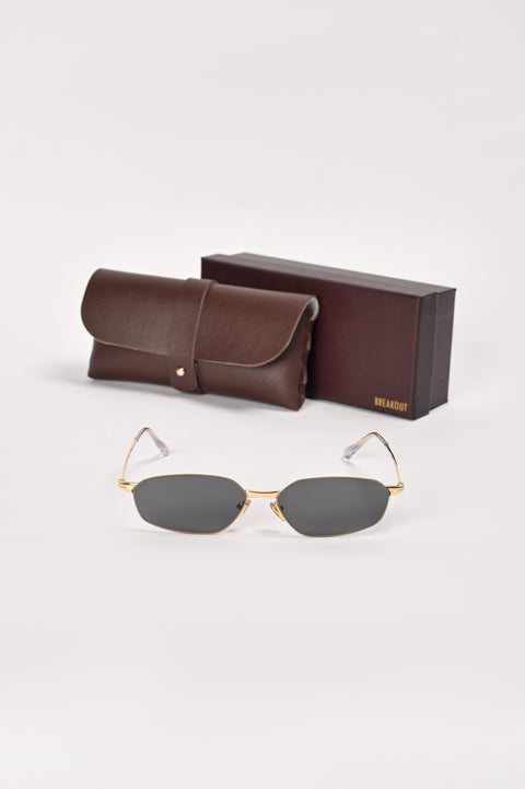 METALLIC FRAME SUNGLASSES