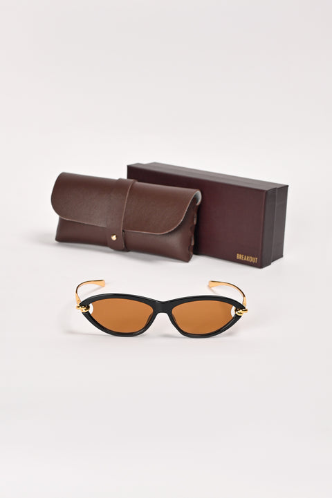 KNOTTED FRAME SUNGLASSES