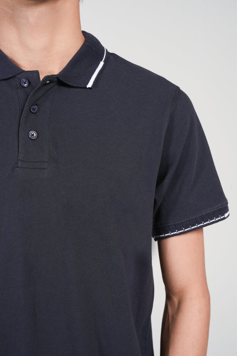 TEXTURED POLO