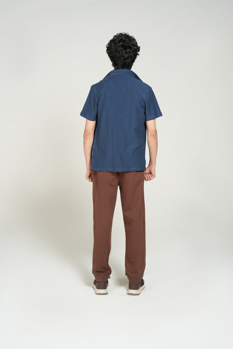 RESORT COLLAR BUTTON DOWN TEXTURED POLO