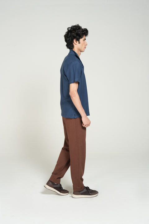 RESORT COLLAR BUTTON DOWN TEXTURED POLO