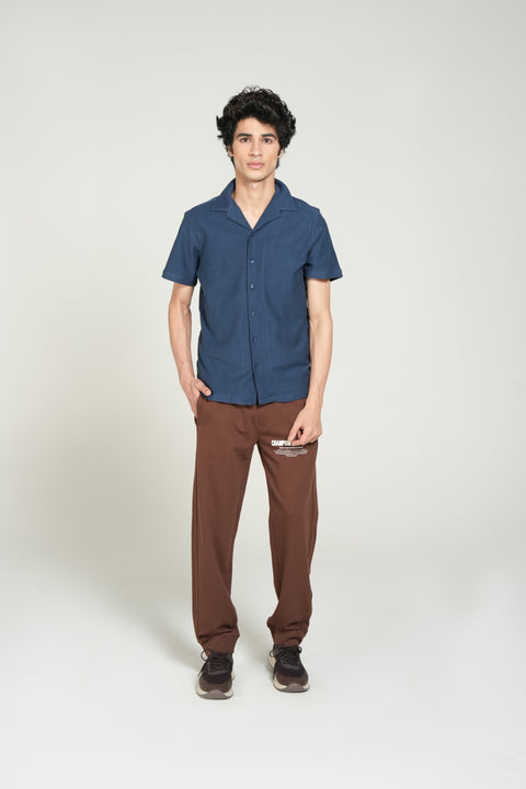 RESORT COLLAR BUTTON DOWN TEXTURED POLO