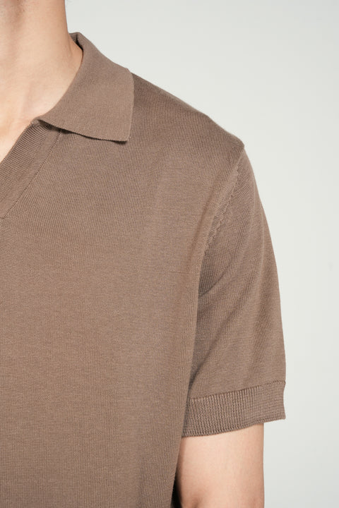 JOHNNY COLLAR KNITTED POLO
