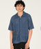 BAGGY FIT BUTTON DOWN KNITTED POLO