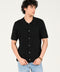 BUTTON DOWN KNITTED POLO
