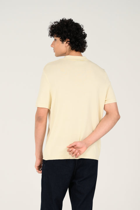 BUTTON DOWN KNITTED POLO