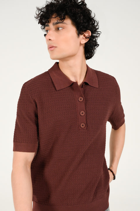 UNI DIRECTIONAL KNITTED POLO