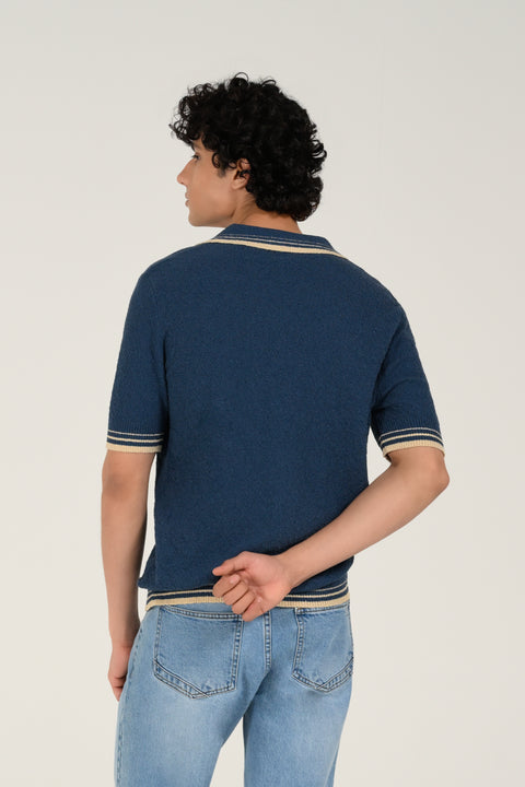 JOHNNY COLLAR KNITTED POLO