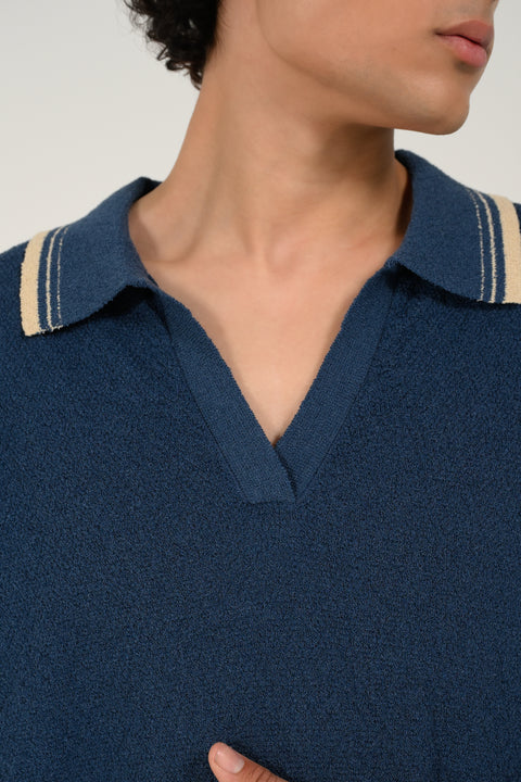 JOHNNY COLLAR KNITTED POLO