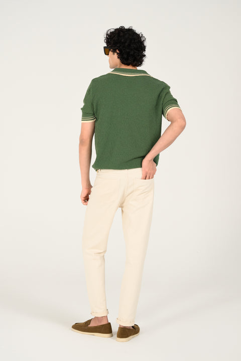 JOHNNY COLLAR KNITTED POLO