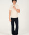 TEXTURED STRIPED POLO