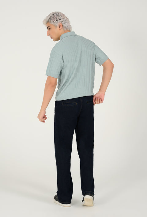 RELAXED FIT KNITTED POLO