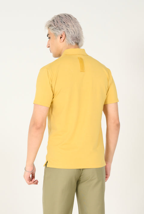 MODAL CLOUD FEEL ZIP PLACKET POLO
