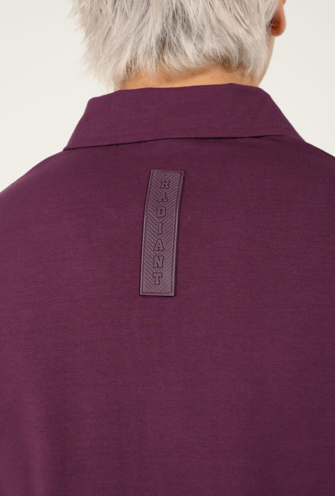 MODAL CLOUD FEEL ZIP PLACKET POLO