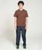 TEXTURED STRIPED HENLEY