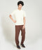 TEXTURED STRIPED HENLEY