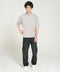BOXY FIT MOCK NECK TEE