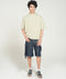 BOXY FIT MOCK NECK TEE