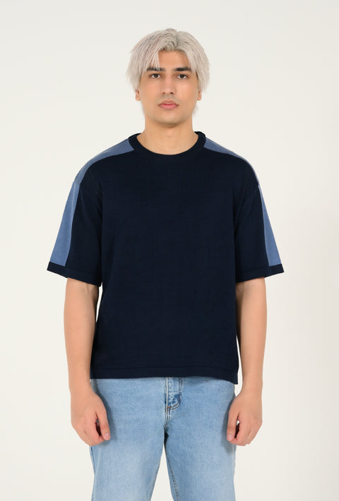 BOXY FIT KNITTED TEE