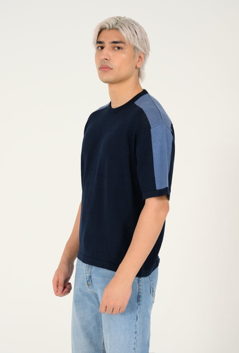 BOXY FIT KNITTED TEE