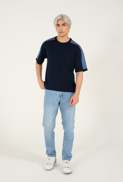 BOXY FIT KNITTED TEE
