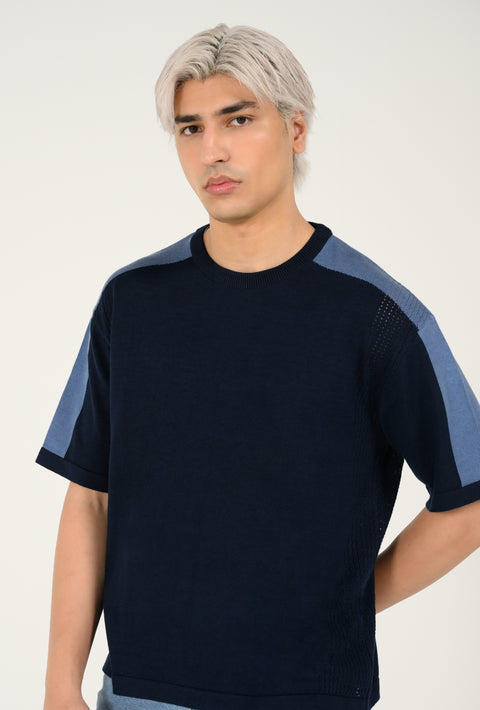 BOXY FIT KNITTED TEE