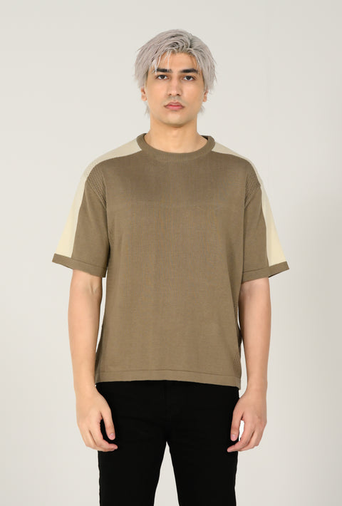 BOXY FIT KNITTED TEE