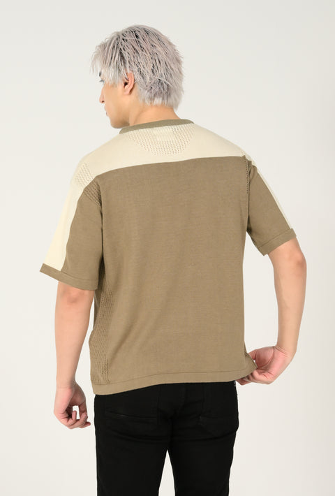 BOXY FIT KNITTED TEE