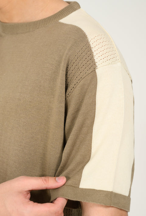 BOXY FIT KNITTED TEE