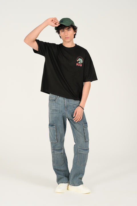 BOXY FIT CLOUD FEEL GRAPHIC TEE