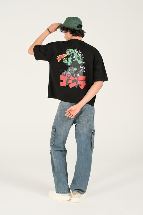 BOXY FIT CLOUD FEEL GRAPHIC TEE