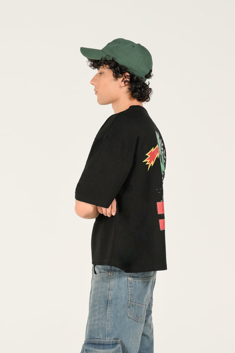 BOXY FIT CLOUD FEEL GRAPHIC TEE